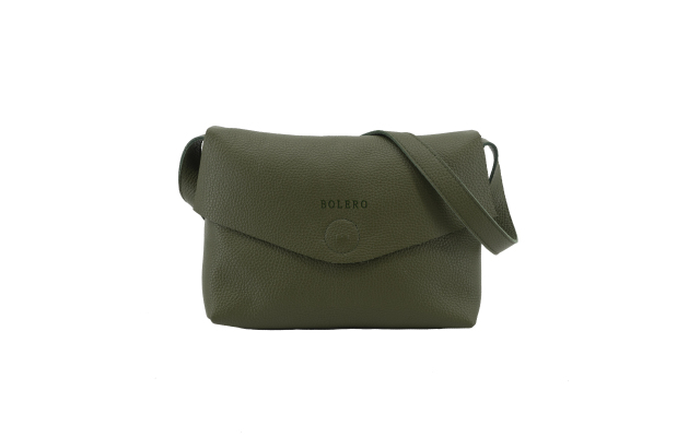 Bolso Bandolera. Modelo Ronda, elegante y versátil - Verde Oscuro