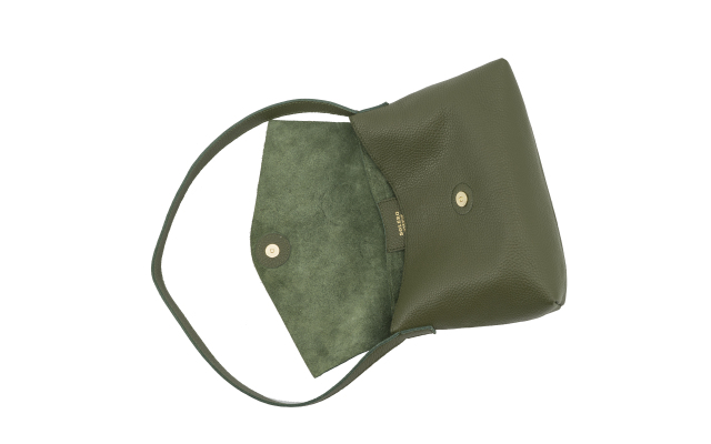 Bolso Bandolera. Modelo Ronda, elegante y versátil - Verde Oscuro