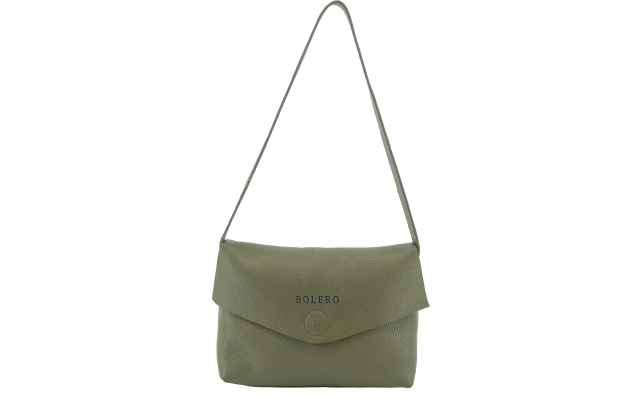 Bolso Bandolera. Modelo Ronda, elegante y versátil - Verde Oscuro