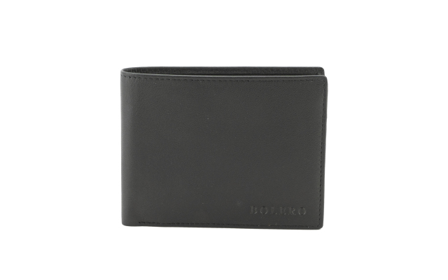 Americano de piel para caballero en color negro hecho en Ubrique