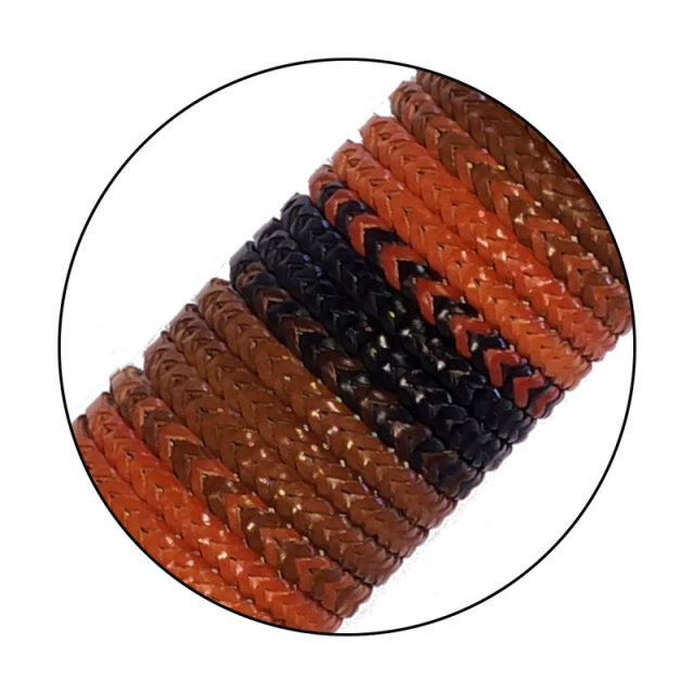 Pulseras variadas fabricadas a mano en cuero PU . 25 unds